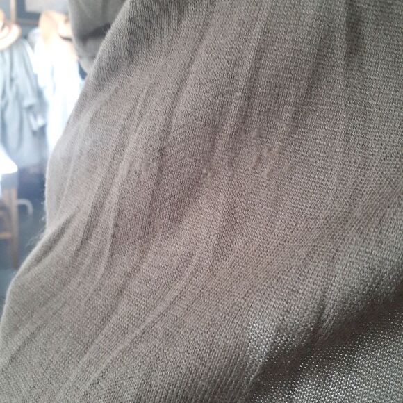 Zara Olive Green Women's Fine Knit Sweater - Picture 11 of 12